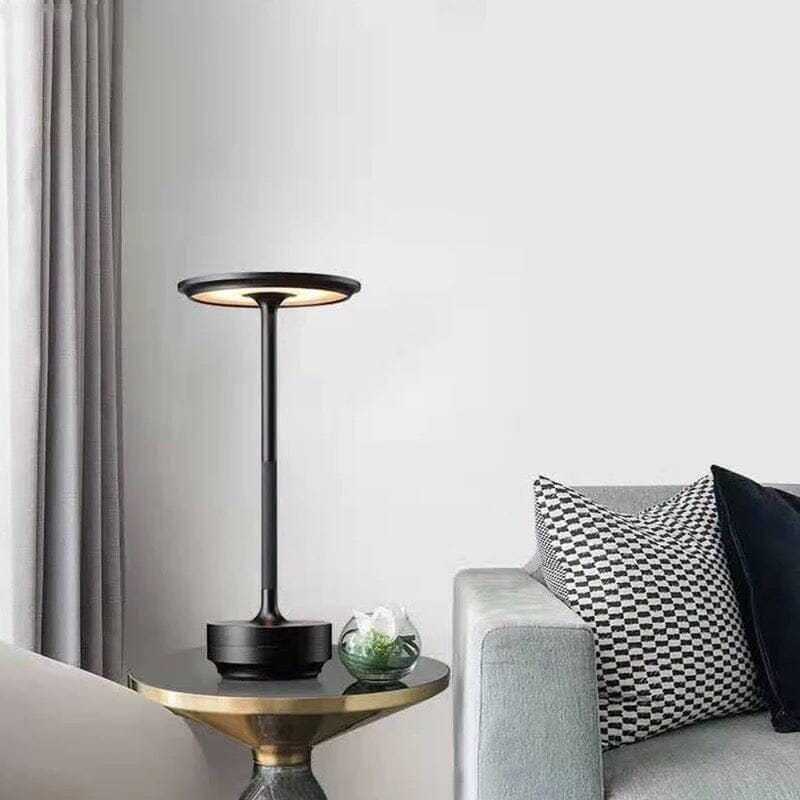 Rechargeable Touch Control Table Lamp for Modern Minimalist Interiors