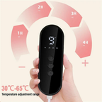Soft Heating Pad with Nine Adjustable Heat Levels and Auto Timer for Muscle Relief