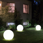 Wireless Weatherproof Spherical Garden Light for Outdoor and Indoor Use