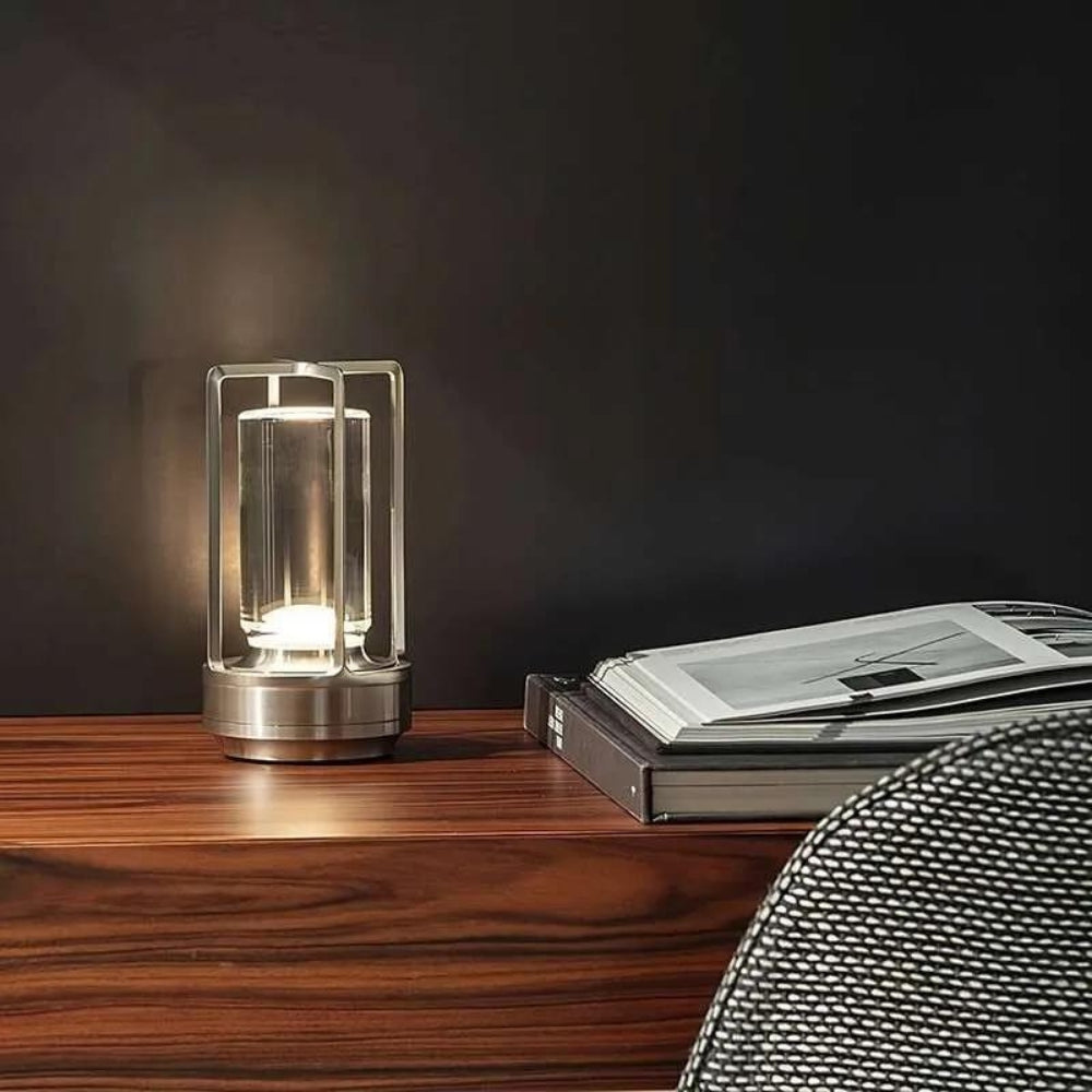Cordless Rechargeable Crystal Lantern for Indoor and Outdoor Use