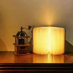 Portable Foldable Table Lamp with 360° Design and Rechargeable Battery for Modern Home Lighting