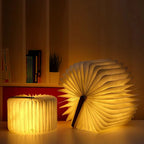 Portable Foldable Table Lamp with 360° Design and Rechargeable Battery for Modern Home Lighting