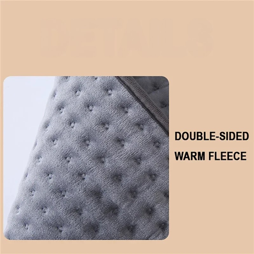 Soft Heating Pad with Nine Adjustable Heat Levels and Auto Timer for Muscle Relief