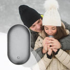 Rechargeable Hand Warmer Power Bank with Quick Heat and Adjustable Temperature Settings
