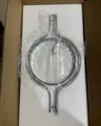 Contemporary Floor Lamp with Chrome and Acrylic Design for Living Room and Bedroom