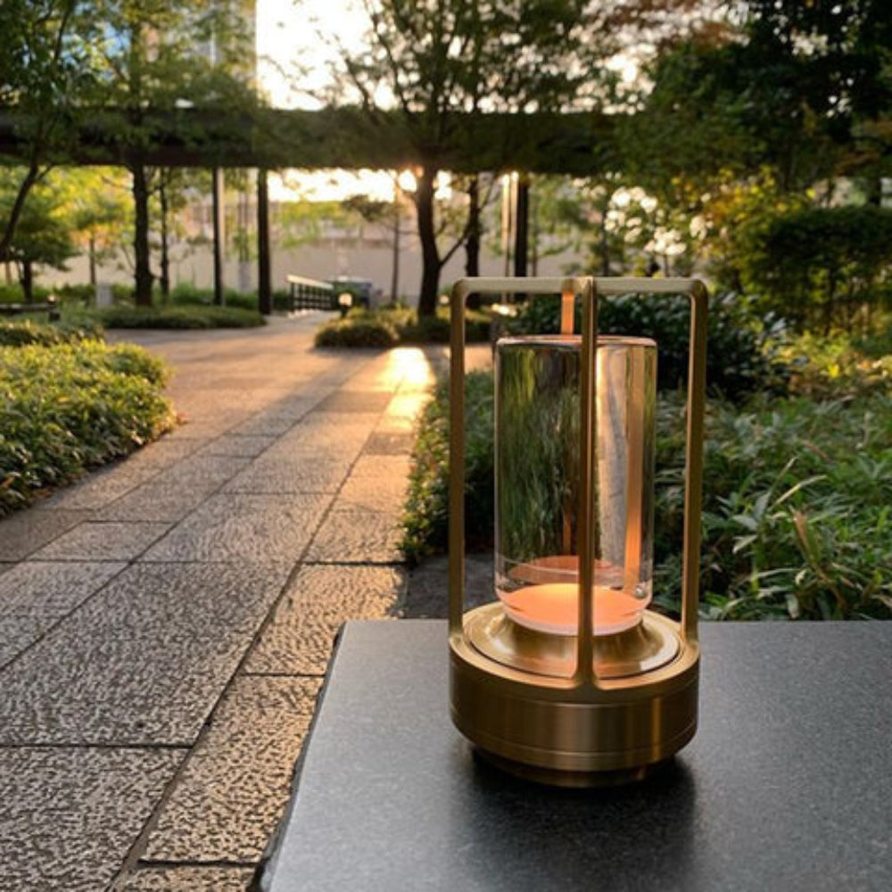 Cordless Rechargeable Crystal Lantern for Indoor and Outdoor Use