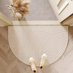 Semicircle Doormat - Non-Slip Dirt-Repellent Mat for Indoor and Outdoor Entrances