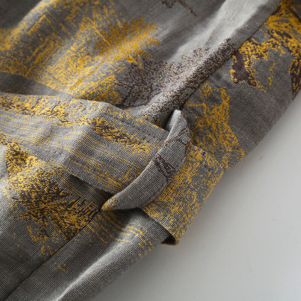 Cotton Kimono Bathrobe with Timeless Design for Relaxation and Self-Care