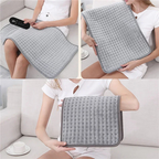 Soft Heating Pad with Nine Adjustable Heat Levels and Auto Timer for Muscle Relief