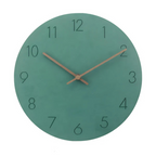 Minimalist Wall Clock with Silent Quartz Movement for Modern Home Décor