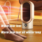 Portable Electric Heater with Fast Heating and Adjustable Temperature