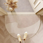 Semicircle Doormat - Non-Slip Dirt-Repellent Mat for Indoor and Outdoor Entrances