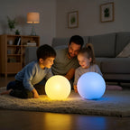 Wireless Weatherproof Spherical Garden Light for Outdoor and Indoor Use