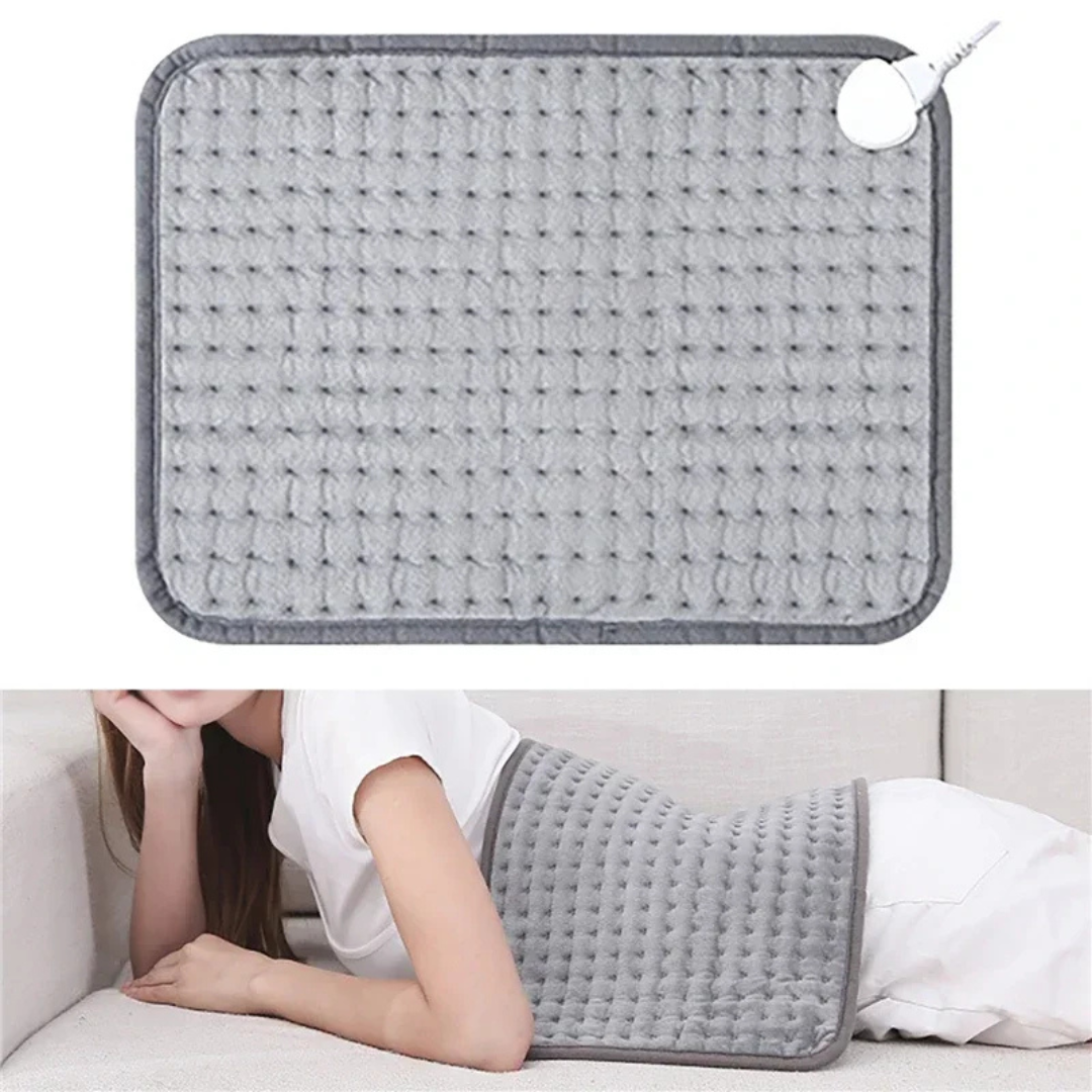 Soft Heating Pad with Nine Adjustable Heat Levels and Auto Timer for Muscle Relief