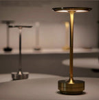 Rechargeable Touch Control Table Lamp for Modern Minimalist Interiors