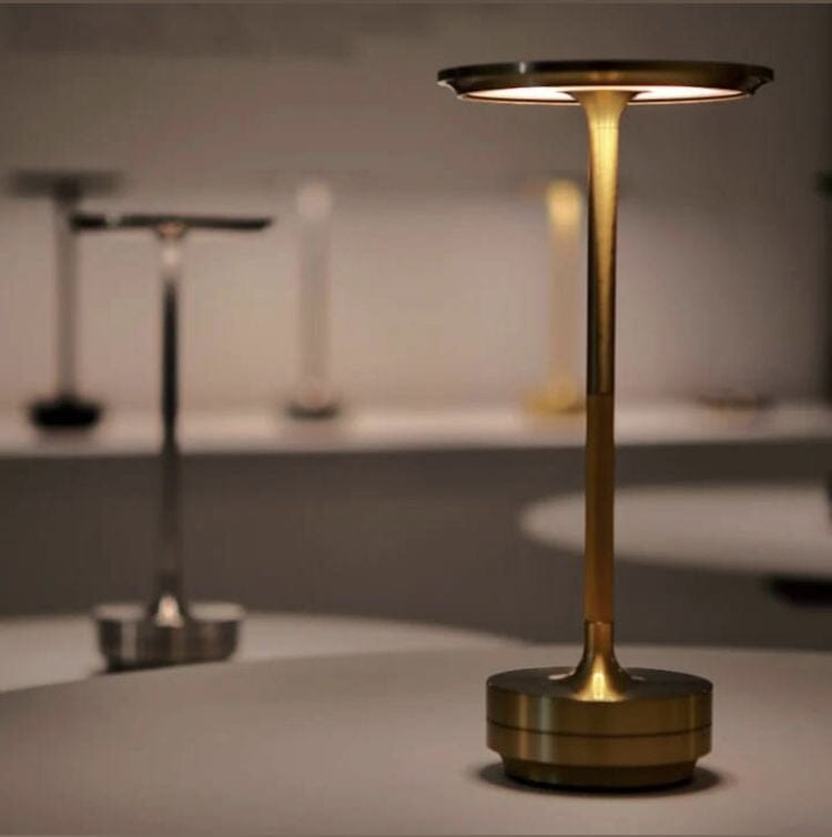 Rechargeable Touch Control Table Lamp for Modern Minimalist Interiors