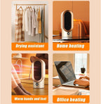Portable Electric Heater with Fast Heating and Adjustable Temperature