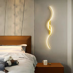 Curved Wall Light for Indoor Ambient Illumination and Energy-Efficient LED Lighting