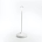 Modern Cordless LED Table Lamp with Dimmable Rechargeable Lighting for Indoor and Outdoor Use