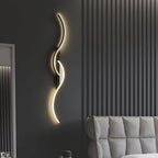 Curved Wall Light for Indoor Ambient Illumination and Energy-Efficient LED Lighting