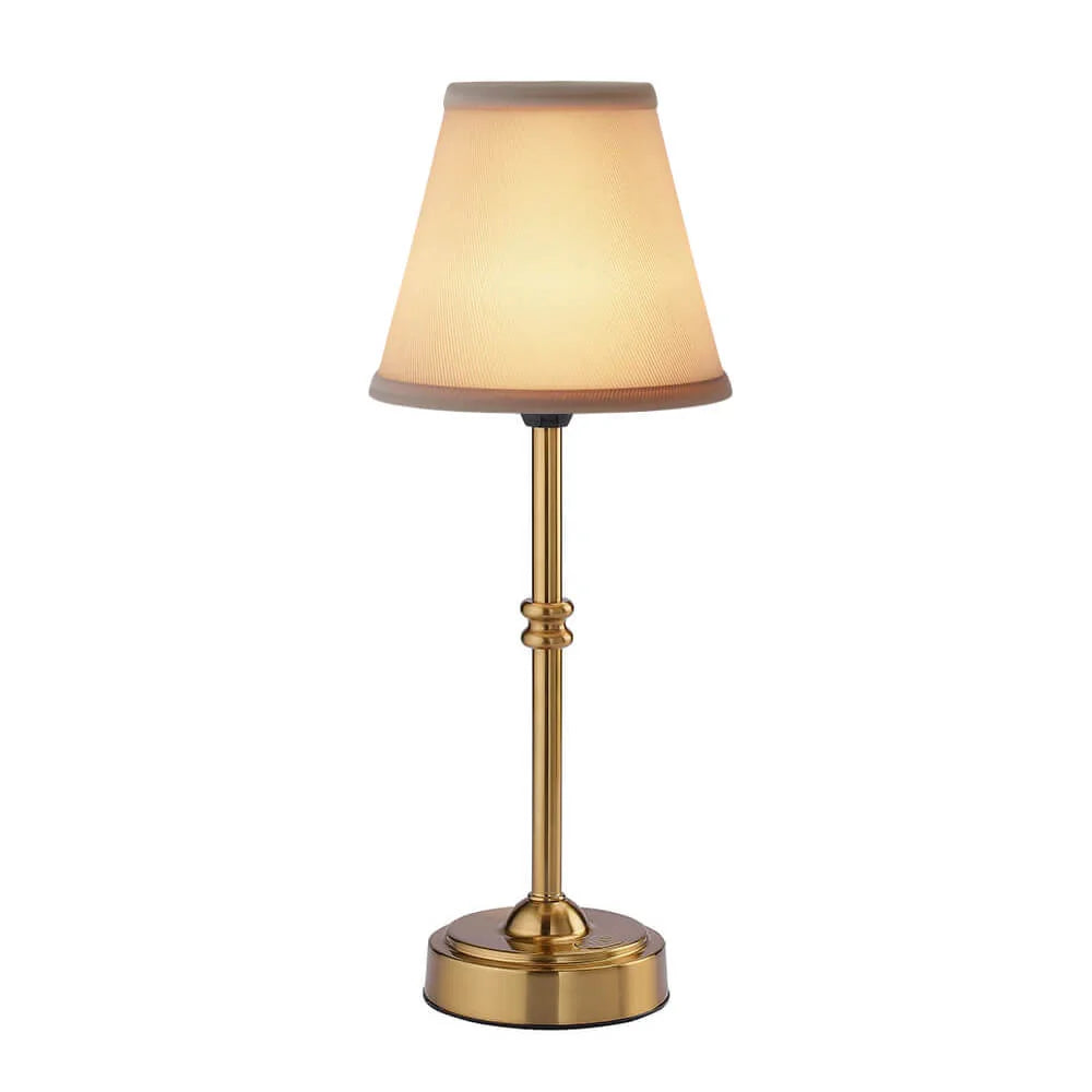 Cordless LED Table Lamp with Adjustable Brightness for Home and Outdoor Use