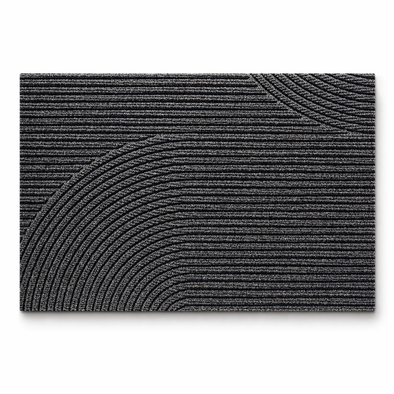 Non-Slip Door Mat for Indoor and Outdoor Use with Dirt-Resistant Textured Surface