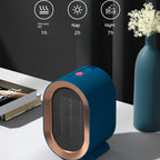 Portable Electric Heater with Energy Efficiency and Programmable Timer