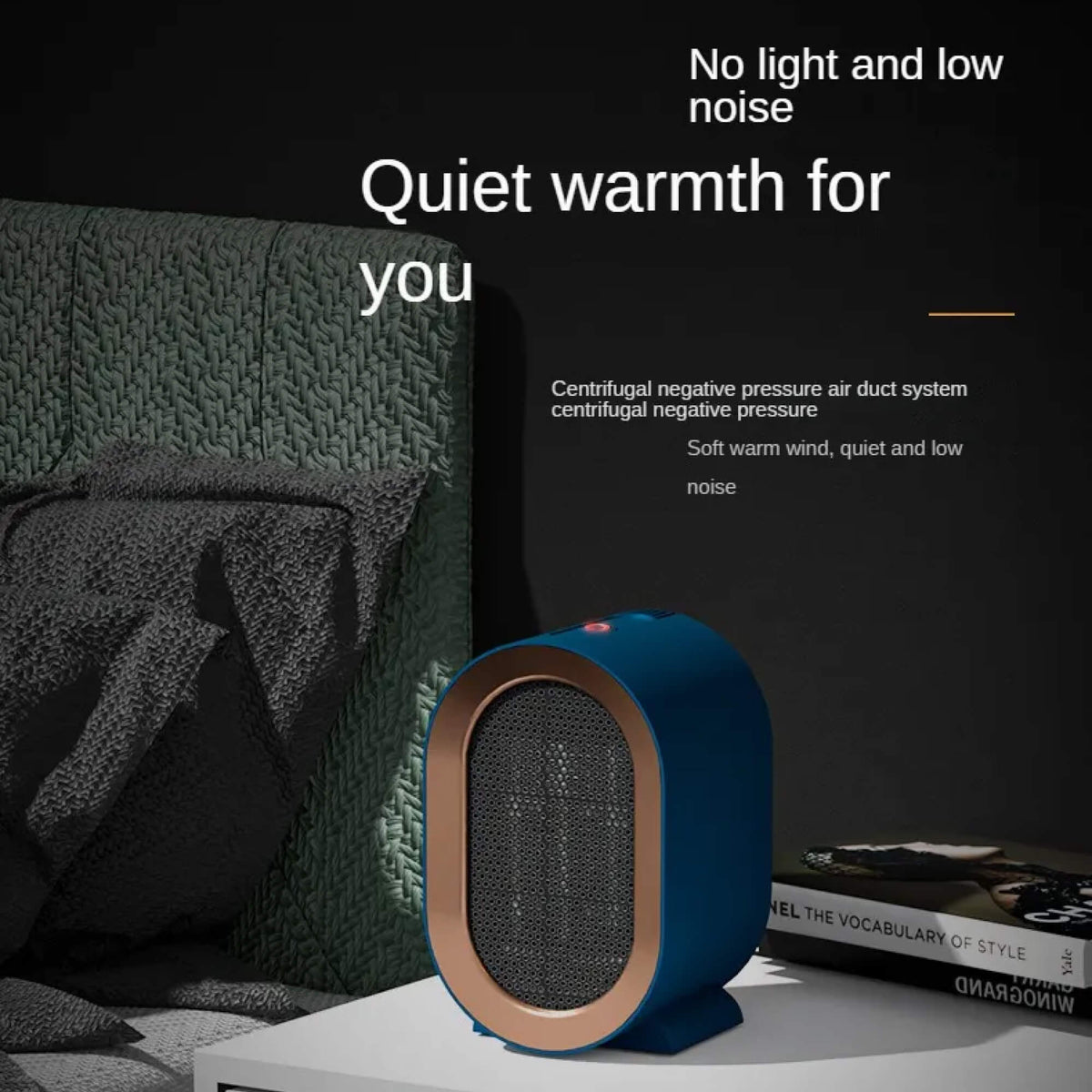 Portable Electric Heater with Energy Efficiency and Programmable Timer