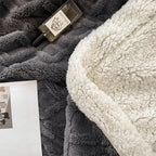 Ultra-Soft Double-Sided Fleece Blanket for Cozy Winter Nights