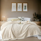 Ultra-Soft Double-Sided Fleece Blanket for Cozy Winter Nights