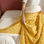 Ultra-Soft Double-Sided Fleece Blanket for Cozy Winter Nights