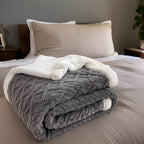 Ultra-Soft Double-Sided Fleece Blanket for Cozy Winter Nights