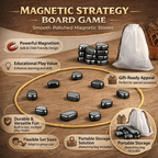 Magnetic Strategy Board Game for Family Fun and Skill Development