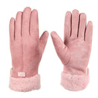 Women's Heated Gloves with USB Power Supply for Winter Outdoor Activities