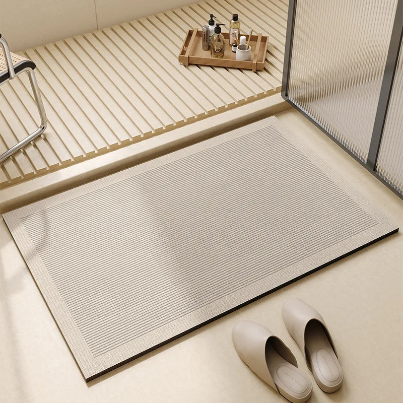 Quick-Dry Non-Slip Bath Mat for Bathroom with Super Absorbent Technology
