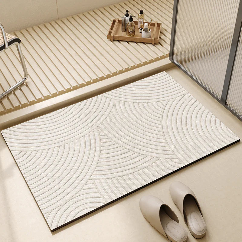 Quick-Dry Non-Slip Bath Mat for Bathroom with Super Absorbent Technology