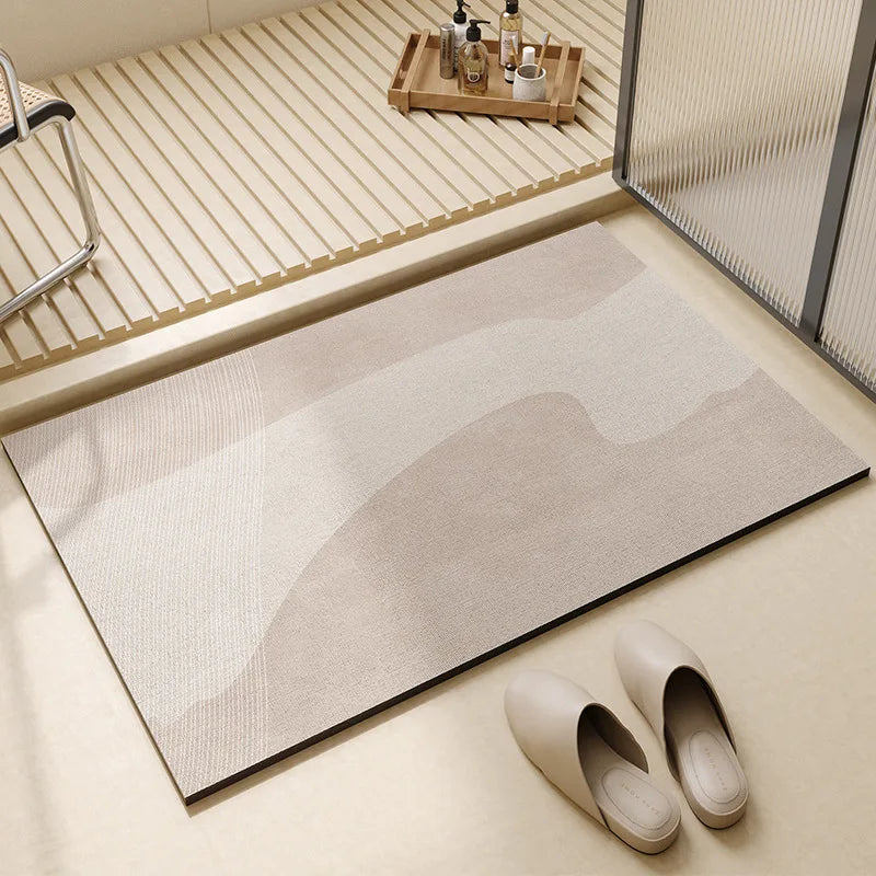 Quick-Dry Non-Slip Bath Mat for Bathroom with Super Absorbent Technology
