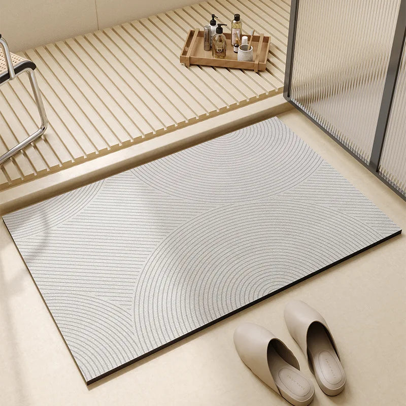 Quick-Dry Non-Slip Bath Mat for Bathroom with Super Absorbent Technology