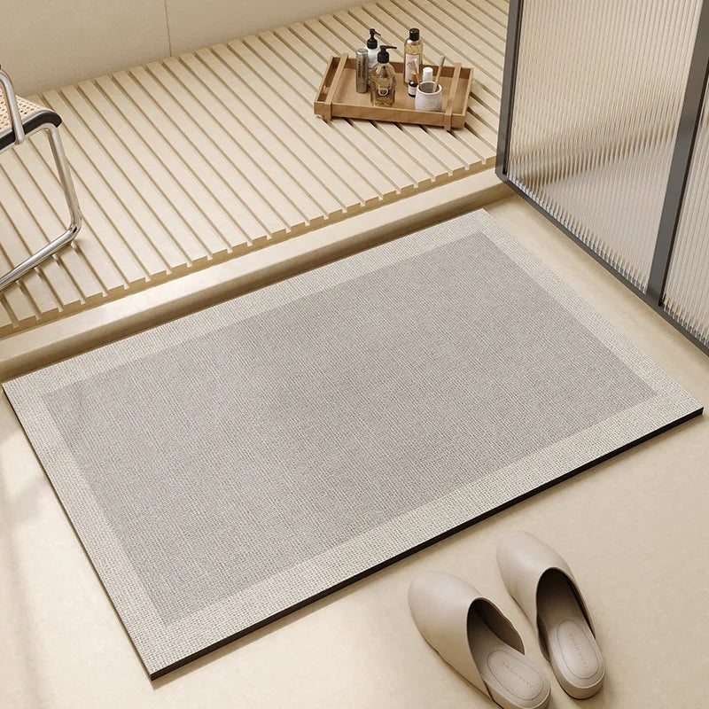 Quick-Dry Non-Slip Bath Mat for Bathroom with Super Absorbent Technology