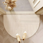 Semicircle Doormat - Non-Slip Dirt-Repellent Mat for Indoor and Outdoor Entrances