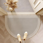Semicircle Doormat - Non-Slip Dirt-Repellent Mat for Indoor and Outdoor Entrances