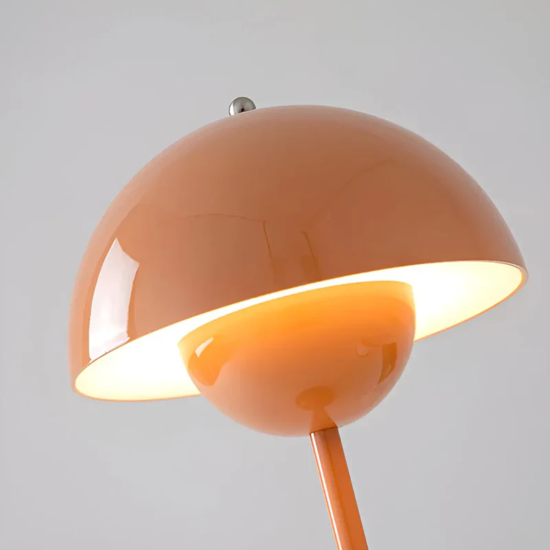Scandinavian Rechargeable LED Table Lamp with Touch Control for Bedside, Desk and Living Room
