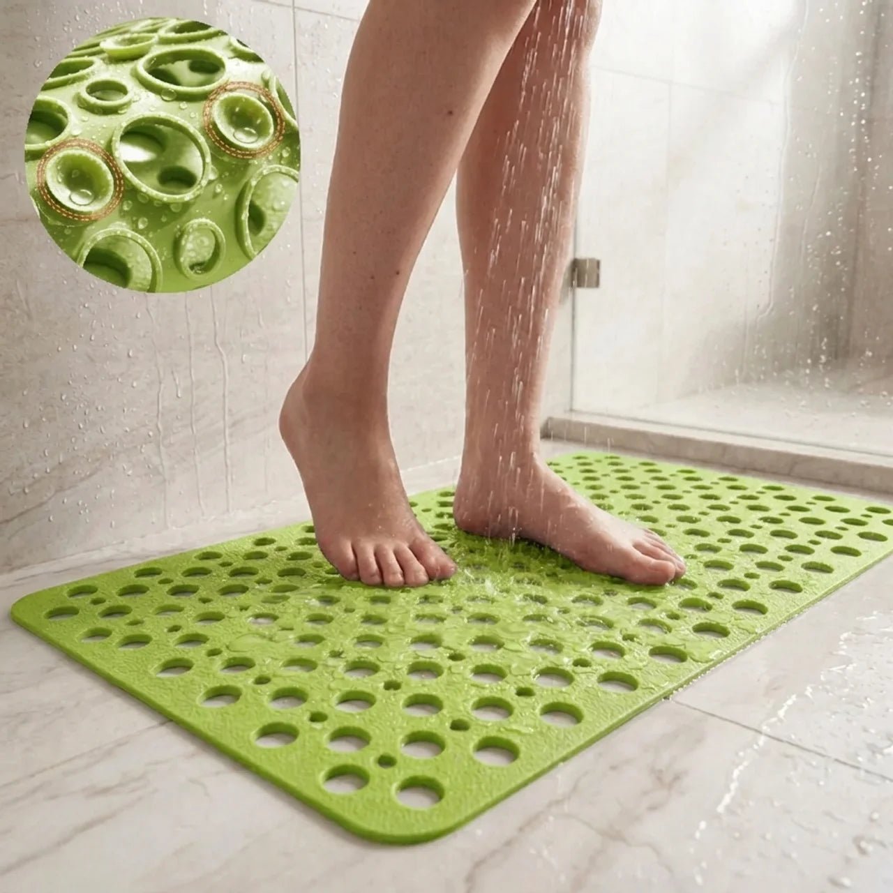 Antislip Shower Mat with Hygienic Protection for Bathroom Safety and Comfort - Sofitte