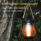 USB Rechargeable Rope Lantern with Light-Sensing Function for Outdoor and Indoor Use