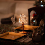 Cordless Crystal Touch Lamp with Adjustable Brightness for Indoor and Outdoor Use