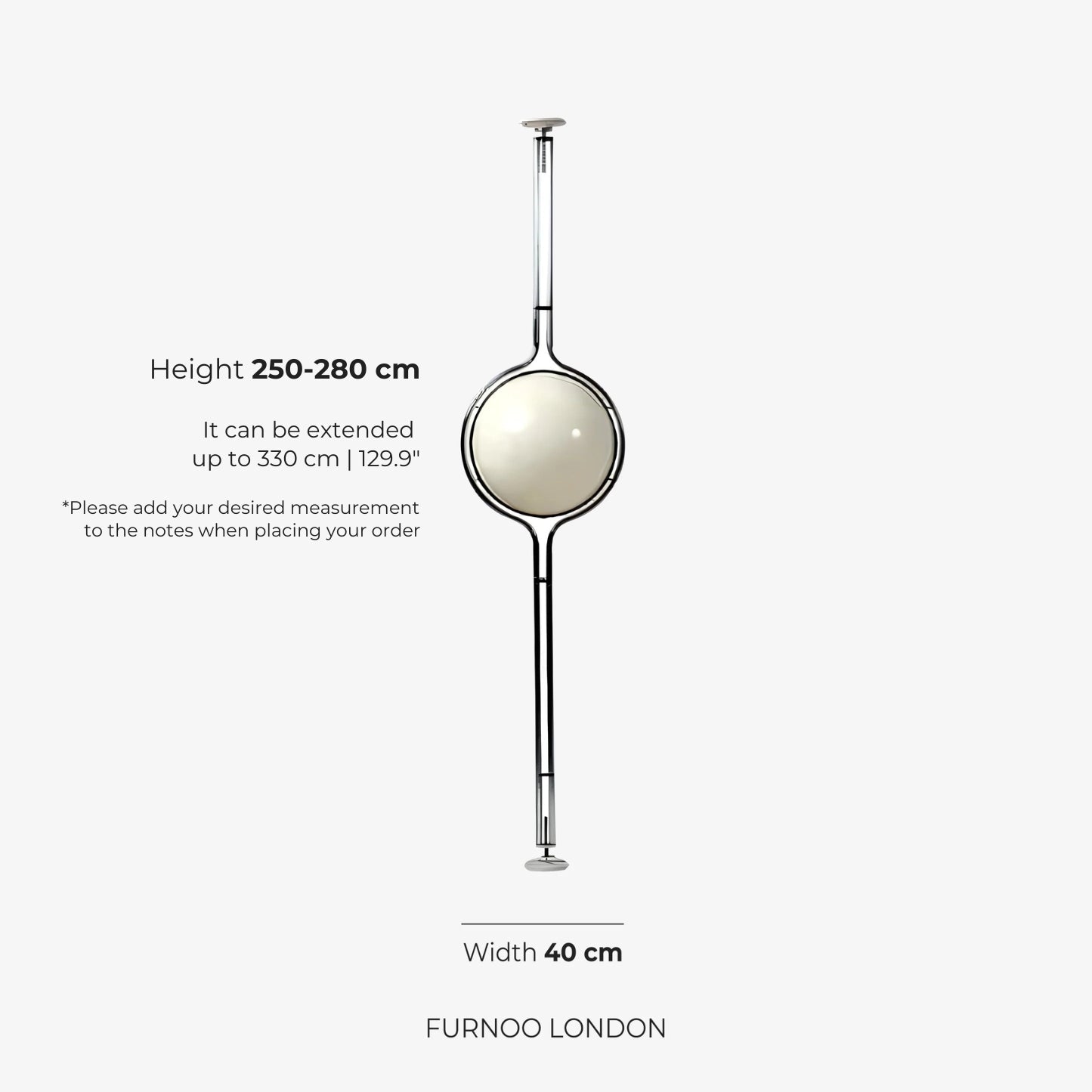 Contemporary Floor Lamp with Chrome and Acrylic Design for Living Room and Bedroom - Sofitte