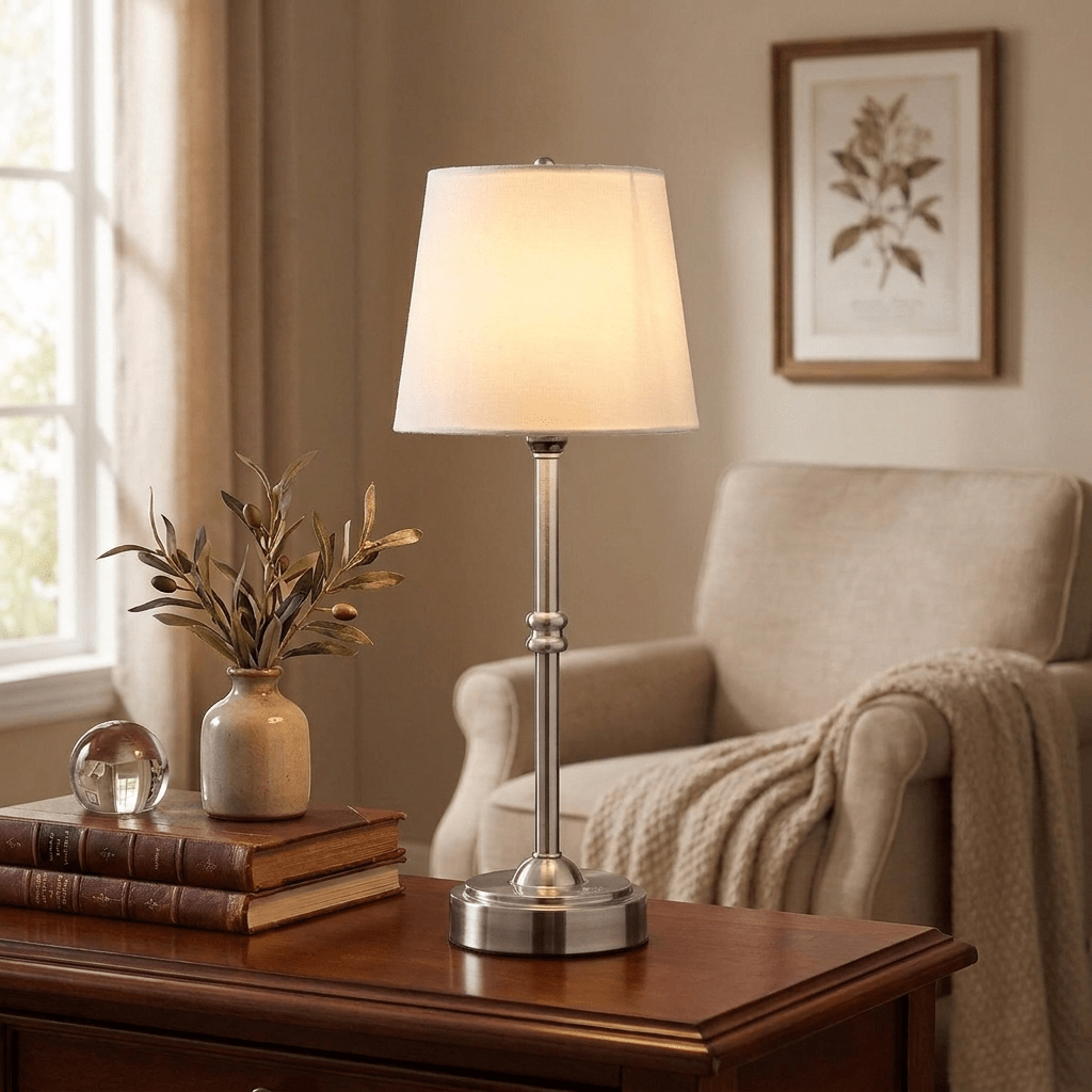 Cordless LED Table Lamp with Adjustable Brightness for Home and Outdoor Use - Sofitte