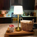 Cordless LED Table Lamp with Adjustable Brightness for Home and Outdoor Use - Sofitte