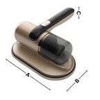 Cordless UV-C Vacuum Cleaner for Mattress and Upholstery with Strong Suction and Portable Design - Sofitte