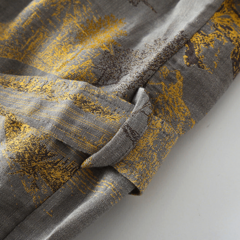 Cotton Kimono Bathrobe with Timeless Design for Relaxation and Self-Care - Sofitte